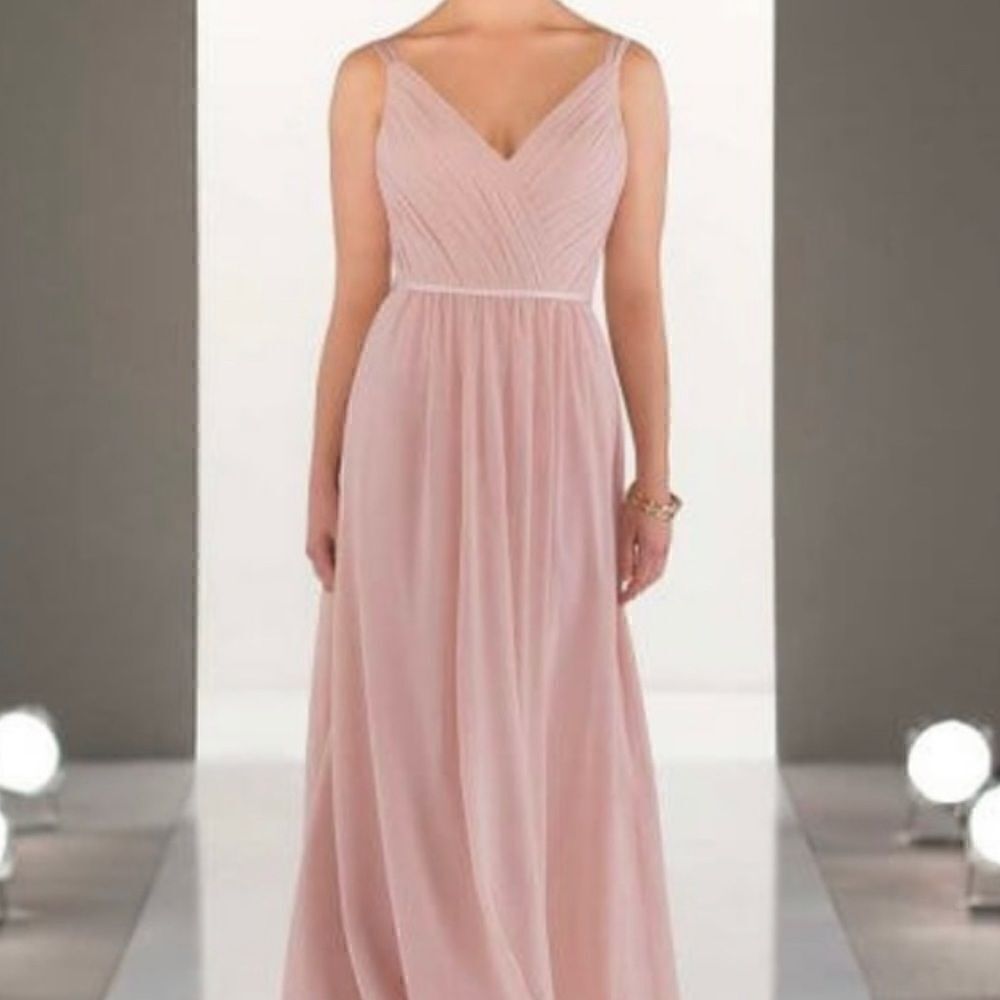 Sorella Vita Blush Style 8614 Maxi Dress Sz 10